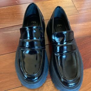 Zara Patent Loafer